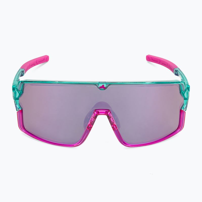 Slnečné okuliare Tripoint 008 Lake Prespa X crystal neon turquoise/brown/pink multi 3