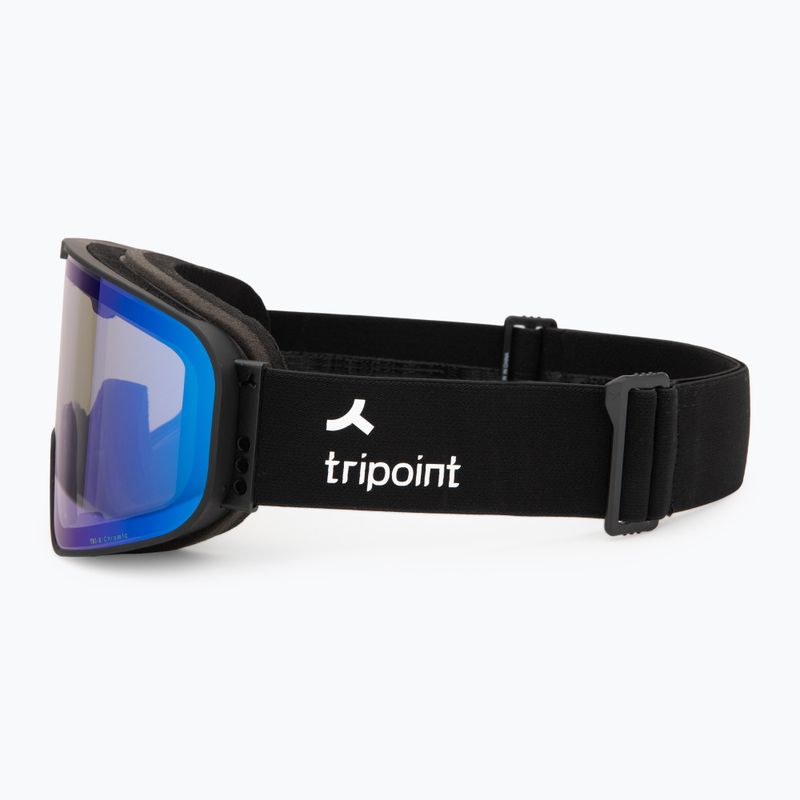 Lyžiarske okuliare Tripoint 109 Tumba Peak matte black/smoke/blue multi chromic 4