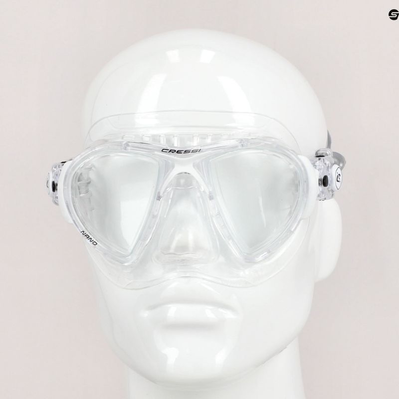 Potápačská maska Cressi Nano clear DS360060 7