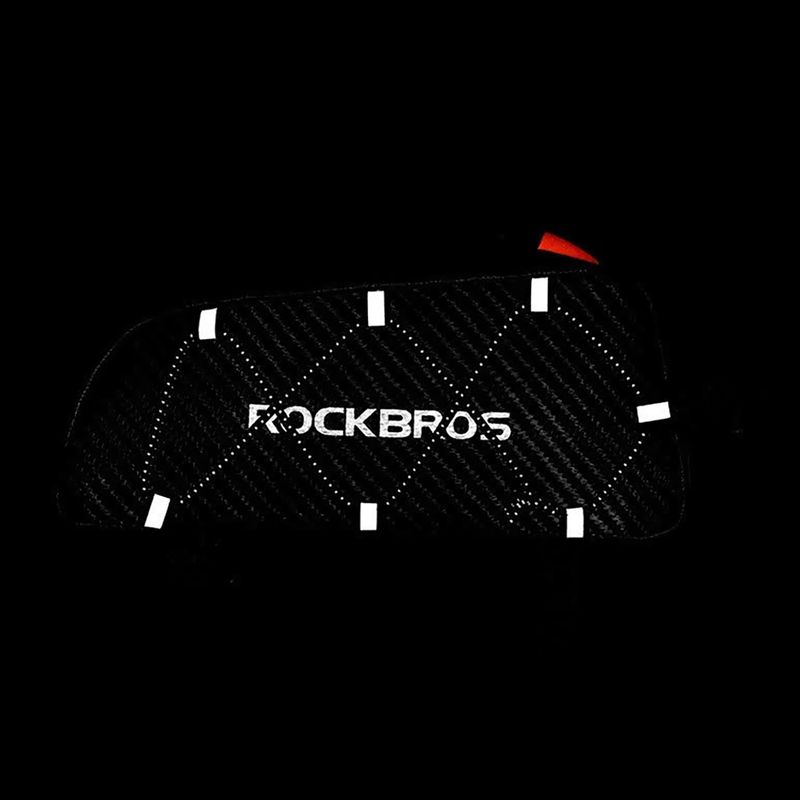 Brašna na rám bicykla Rockbros 039BK Bike Tube Bag 1 l black 6