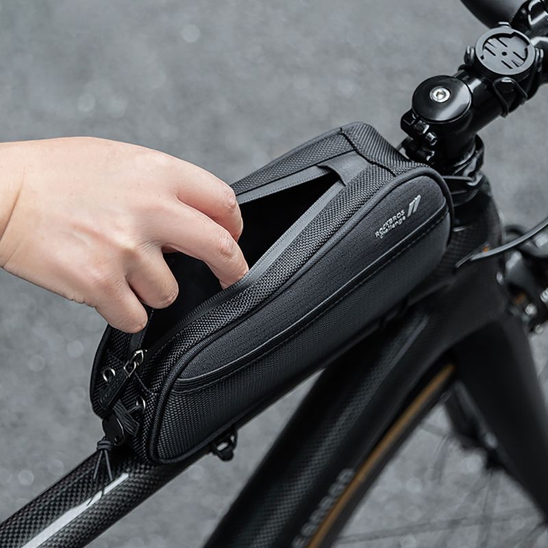 Brašna na rám bicykla Rockbros 30120096001 MTB Bike Top Tube Bag 1,3 l black 6