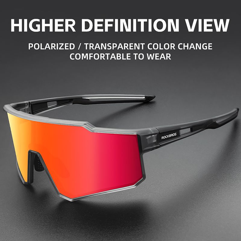 Slnečné okuliare Rockbros 14110012 Polarized grey/red 2