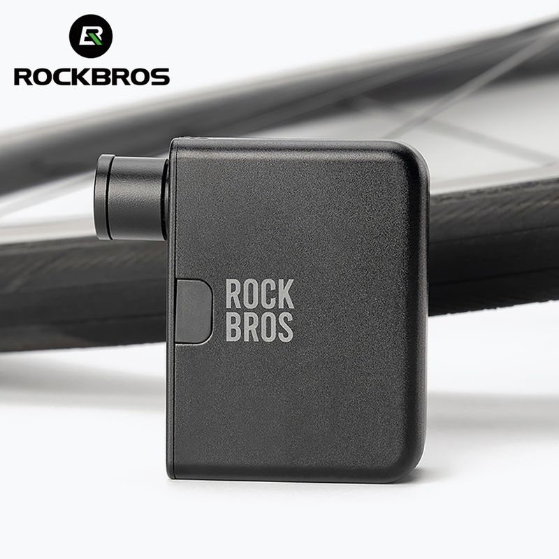 Elektrická cyklistická pumpa Rockbros 42320011001 Electric Mini Pump 120psi black 2