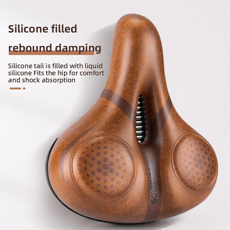 Sedlo na bicykel Rockbros 38210006002 brown 2