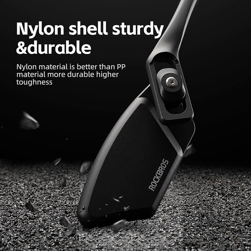 Cyklistické zrkadlo Rockbros 26210007001 Mirror 1 pcs Left black 7