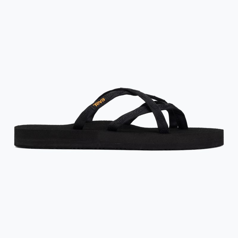 Dámske šľapky Teva Olowahu mix b black on black 2