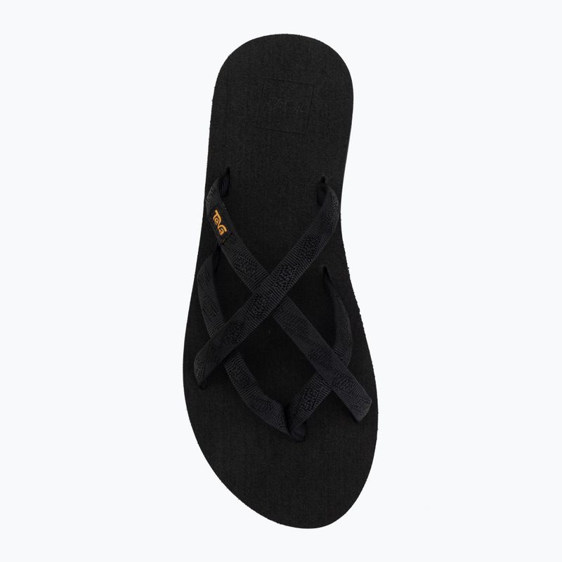 Dámske šľapky Teva Olowahu mix b black on black 5