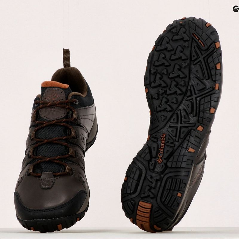 Columbia Woodburn II Waterproof pánske trekové topánky brown 1553001 13
