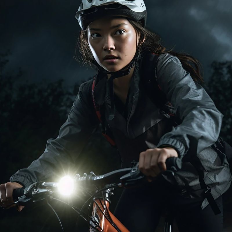 Predné svetlo na bicykel Rockbros RHL1500 black 6