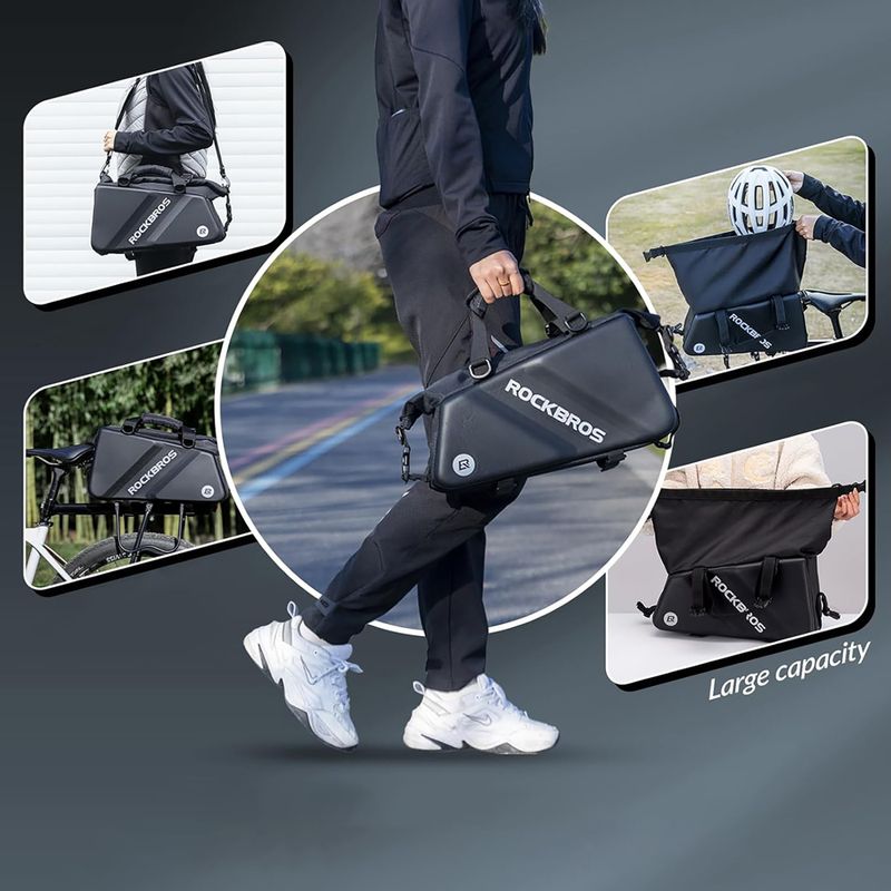 Taška na nosič bicyklov Rockbros 30140090 11,6 l black 5