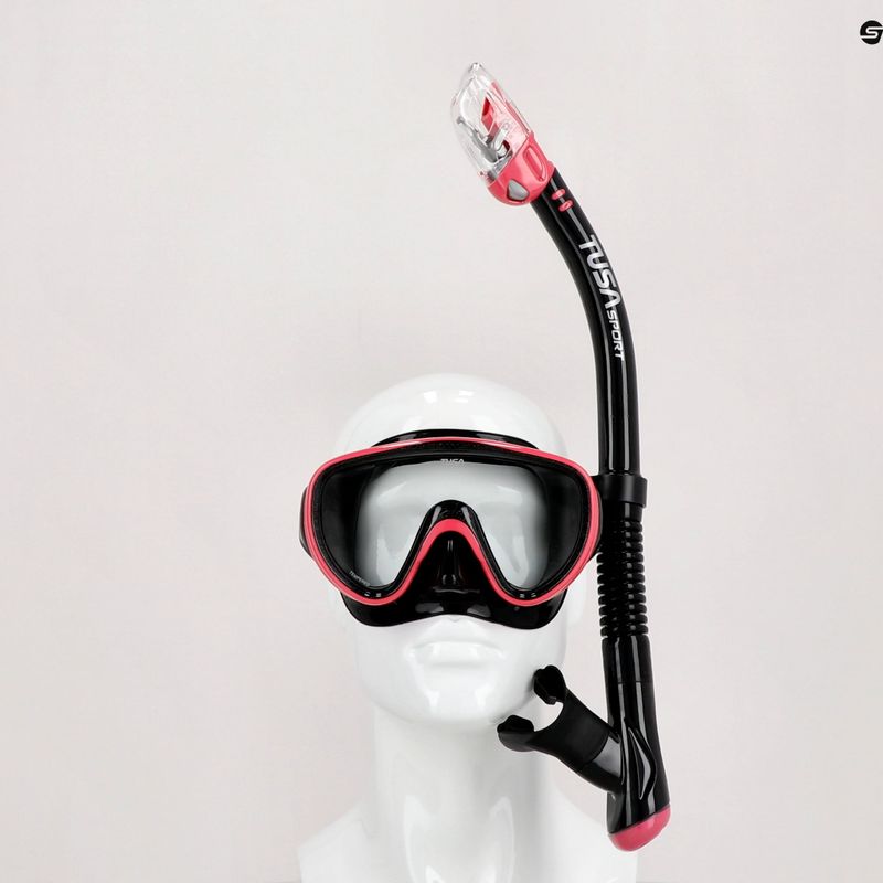 Potápačská súprava TUSA Serene Mask + Snorkel ružová UC-1625 7