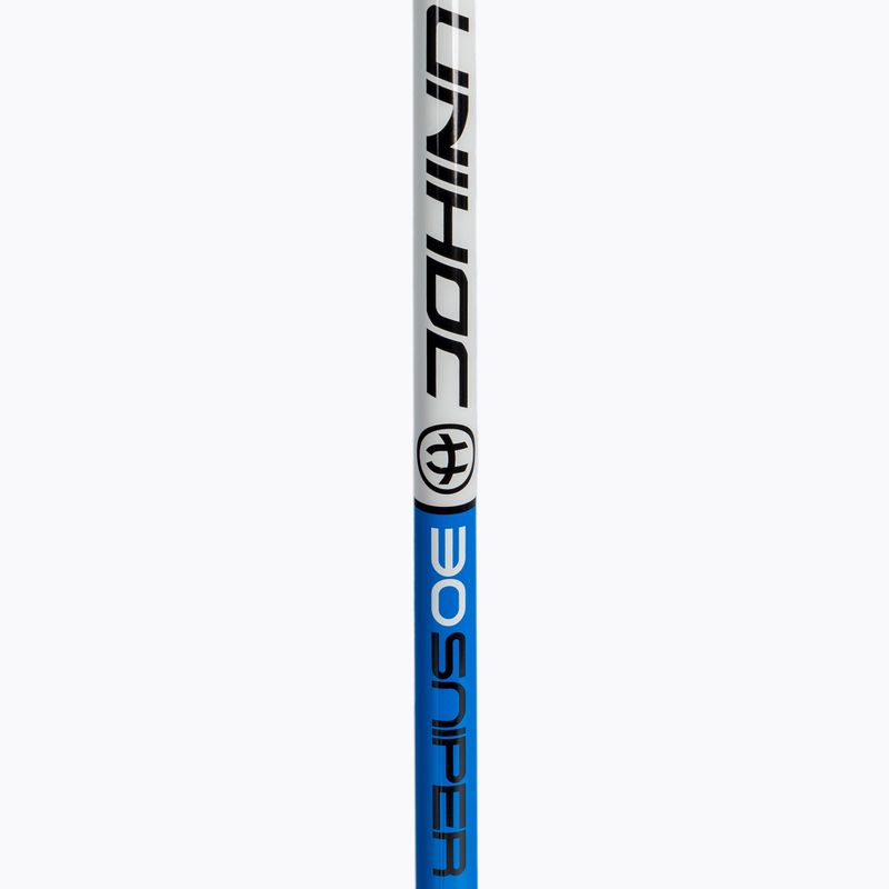UNIHOC Sniper 30 bielo-modrá ľavá florbalová hokejka 01925 3