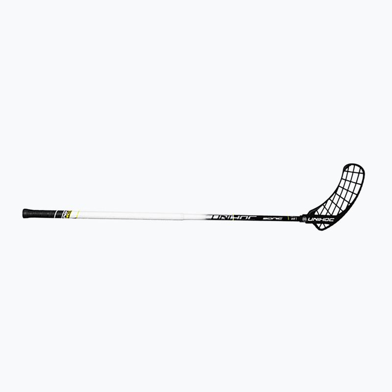 UNIHOC Sonic Top Light II 28 black and white 02688 ľavá florbalová hokejka 5