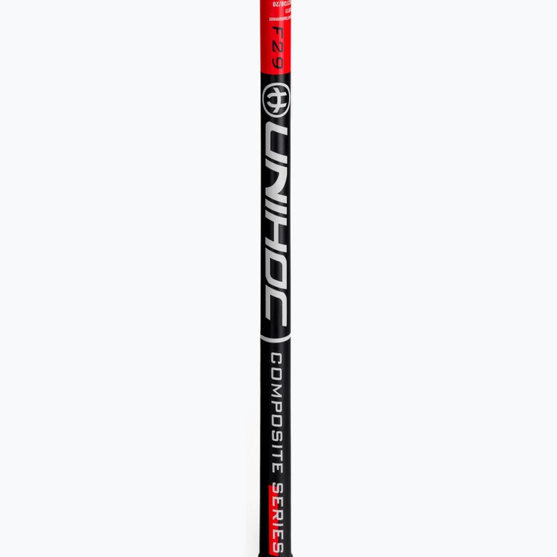 Florbalová hokejka UNIHOC Sonic Composite 29 pre ľavákov čierna/červená 04947 3