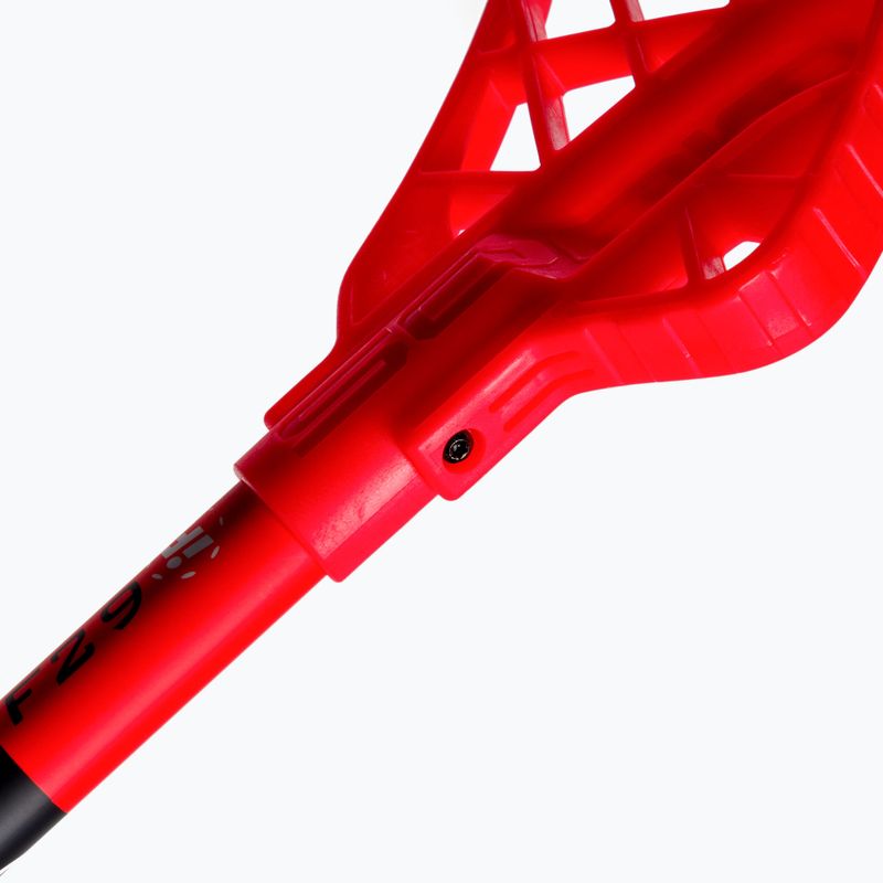 Florbalová hokejka UNIHOC Sonic Composite 29 pre pravákov čierna/červená 04948 4