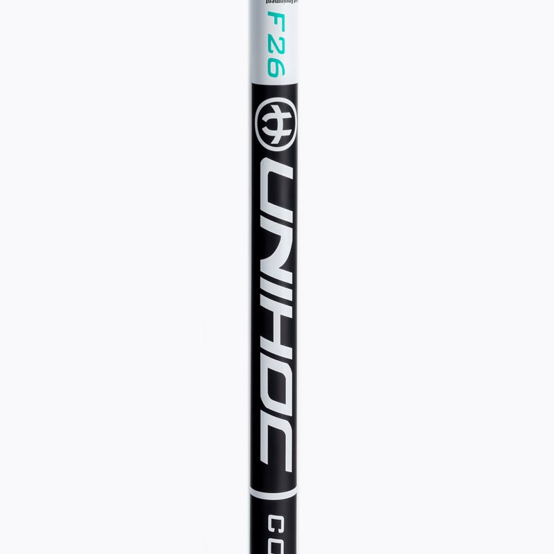 Florbalová hokejka UNIHOC Iconic Composite 26 pre ľavákov čierno-biela 04941 3