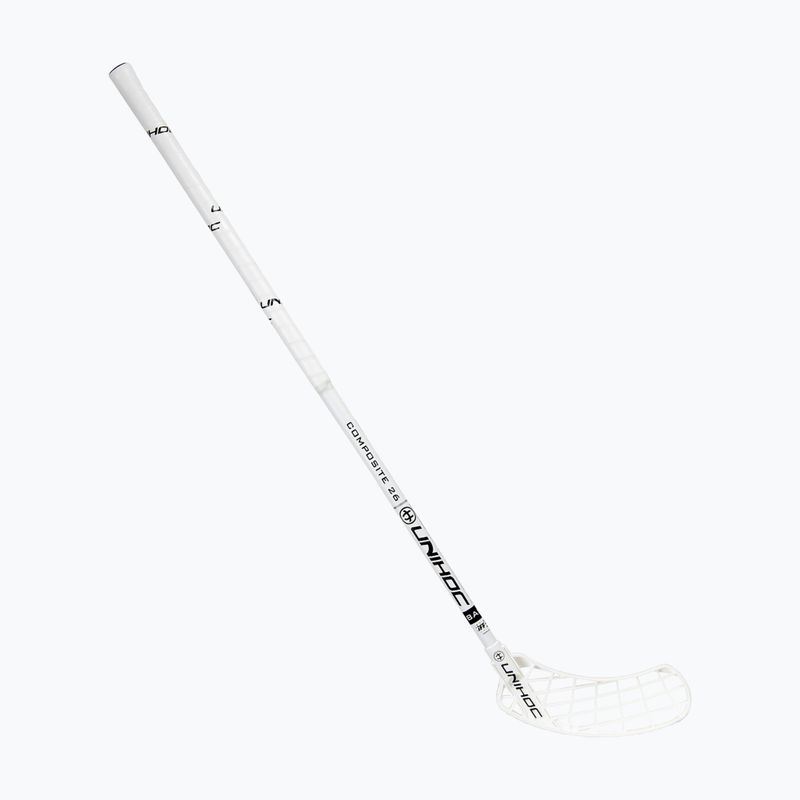 UNIHOC Unity Composite ľavá florbalová hokejka biela 04945 5