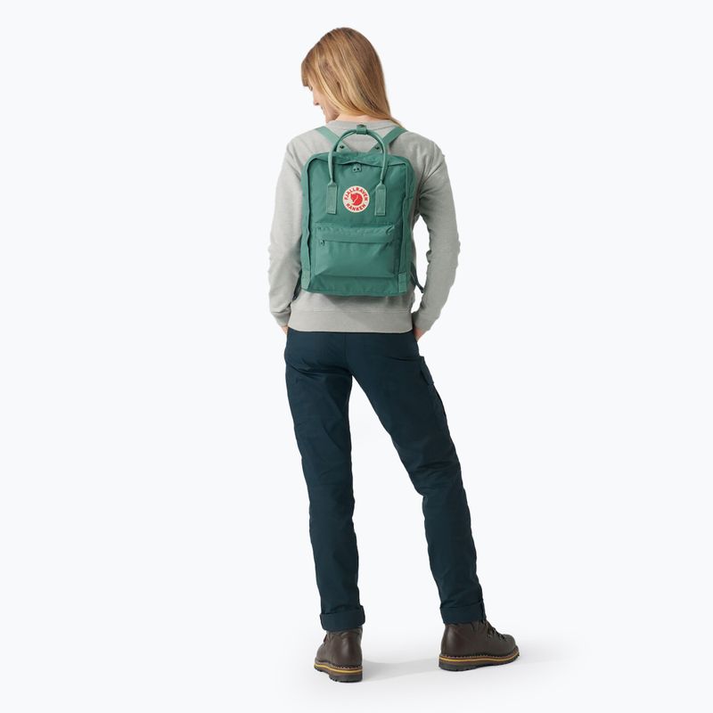 Fjällräven Kanken 16 l turistický batoh frost green 10