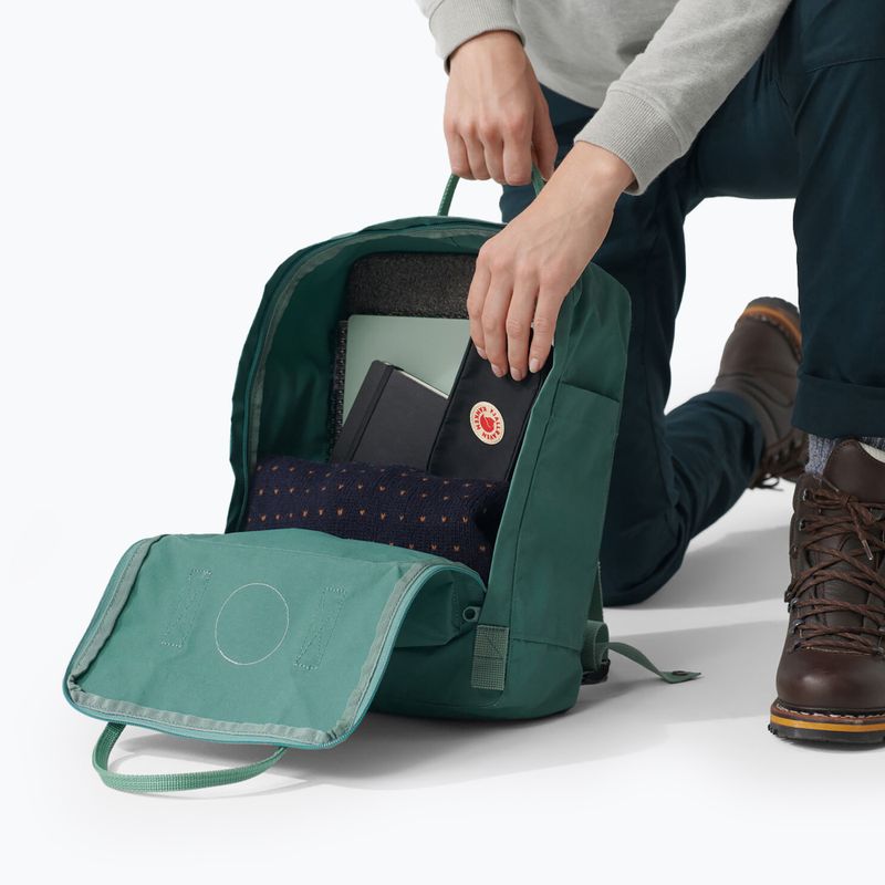 Fjällräven Kanken 16 l turistický batoh frost green 14