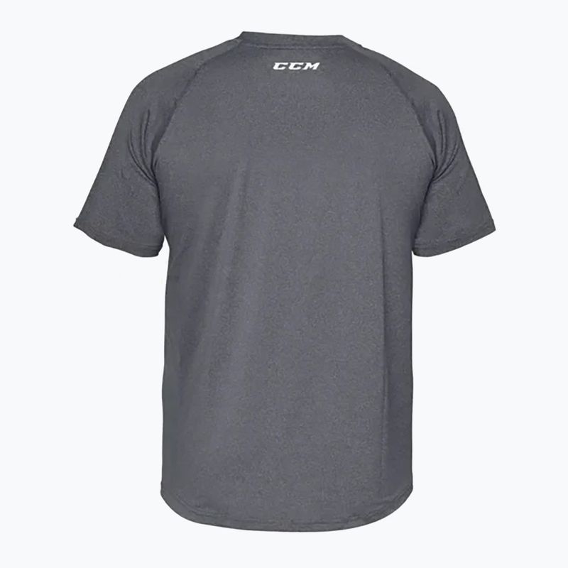 Pánske tričko CCM Ribano Performance Loose Fit SR grey 2