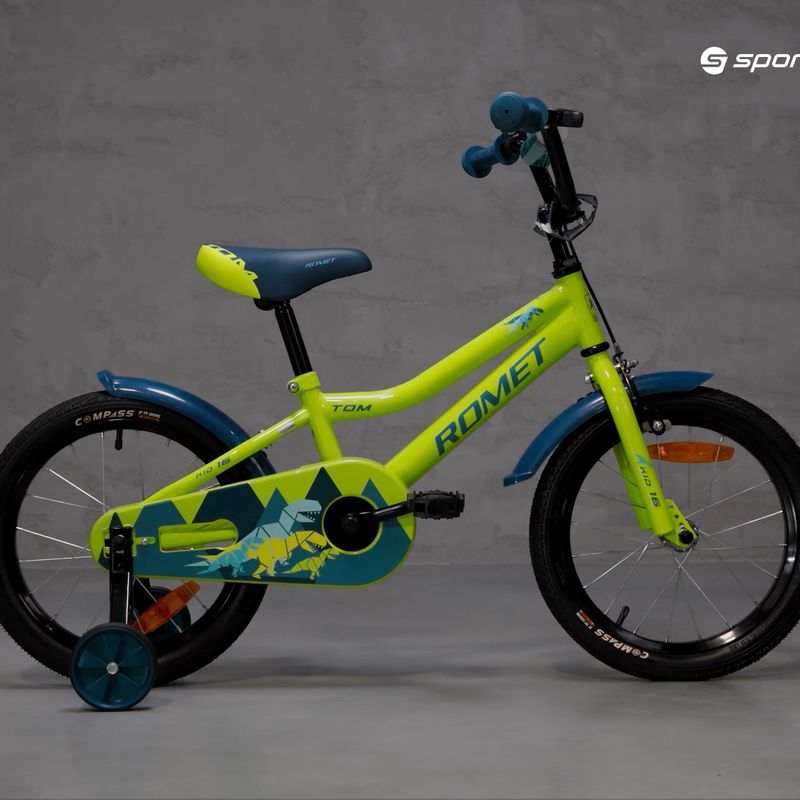 Detský bicykel Romet Tom 16 žltý 2212635 7