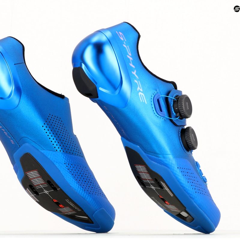 Shimano pánska cestná obuv SH-RC902M Blue ESHRC902MCB01S42000 12