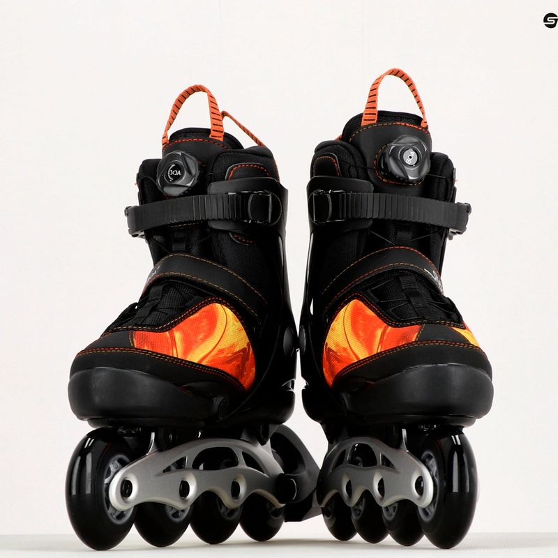 Detské kolieskové korčule K2 Sk8 Hero Boa Alu black 30F0118 10