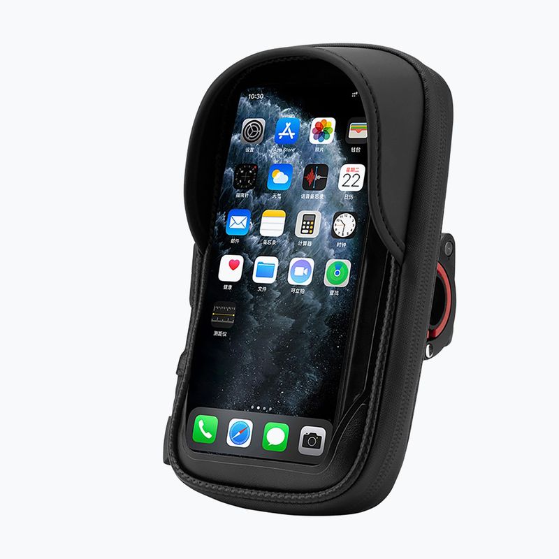 Taška na riadidlá na bicykel Rockbros 301101770001 WP Bike Phone Bag for 6.7" black 2