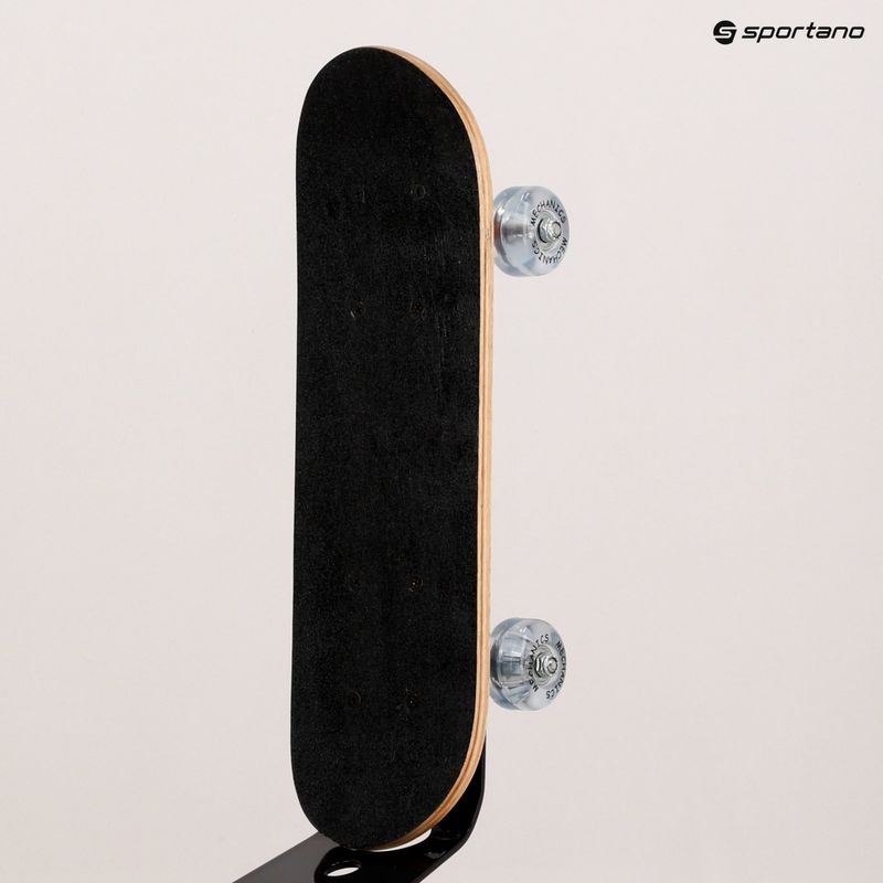 Detský klasický skateboard Mechanics červený Min17 8