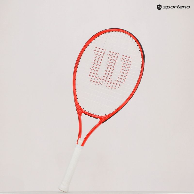 Detská tenisová raketa Wilson Roger Federer 26 Half Cvr červená WR054410H+ 8