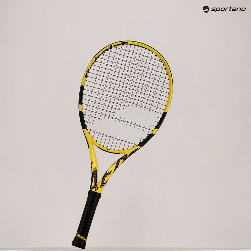Detská tenisová raketa Babolat Pure Aero Junior 25 žltá 140254 8