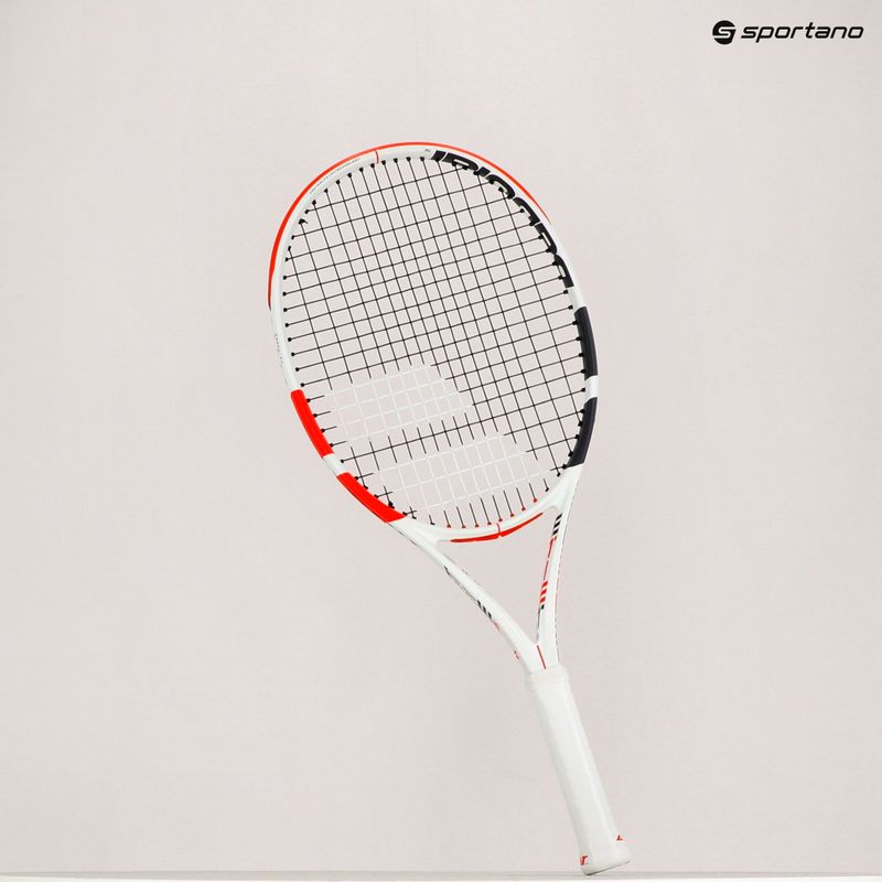 Detská tenisová raketa Babolat Pure Strike 25 biela 140400 8