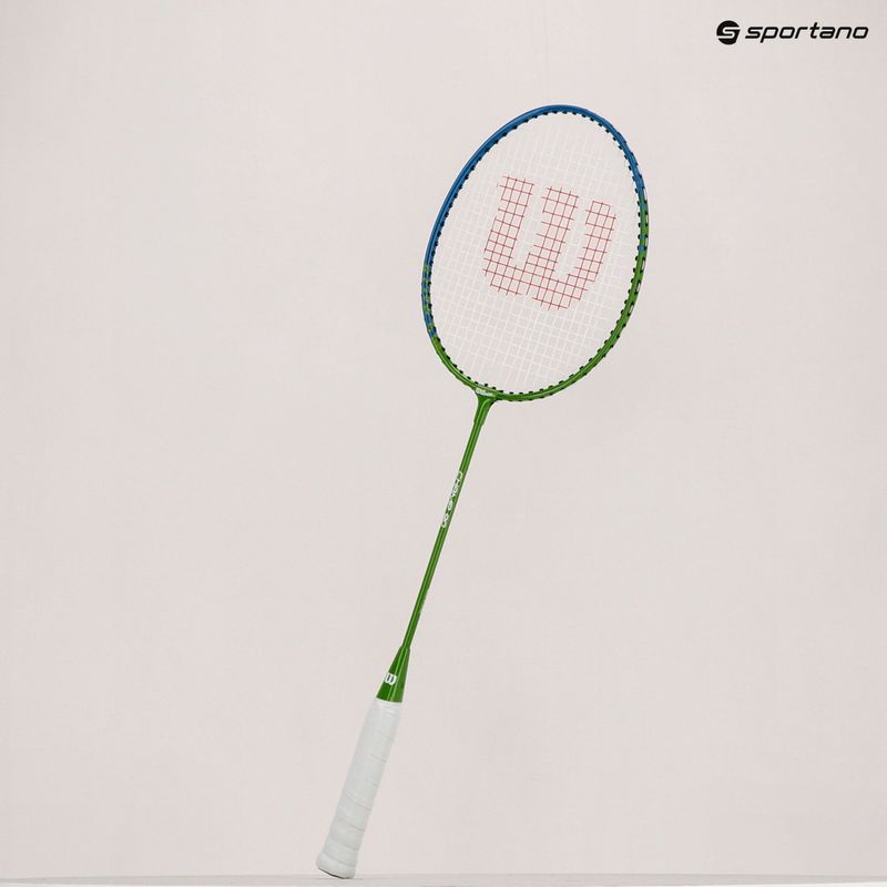 Bedmintonová raketa Wilson Bad.Champ 90 zelená WR041810H 5