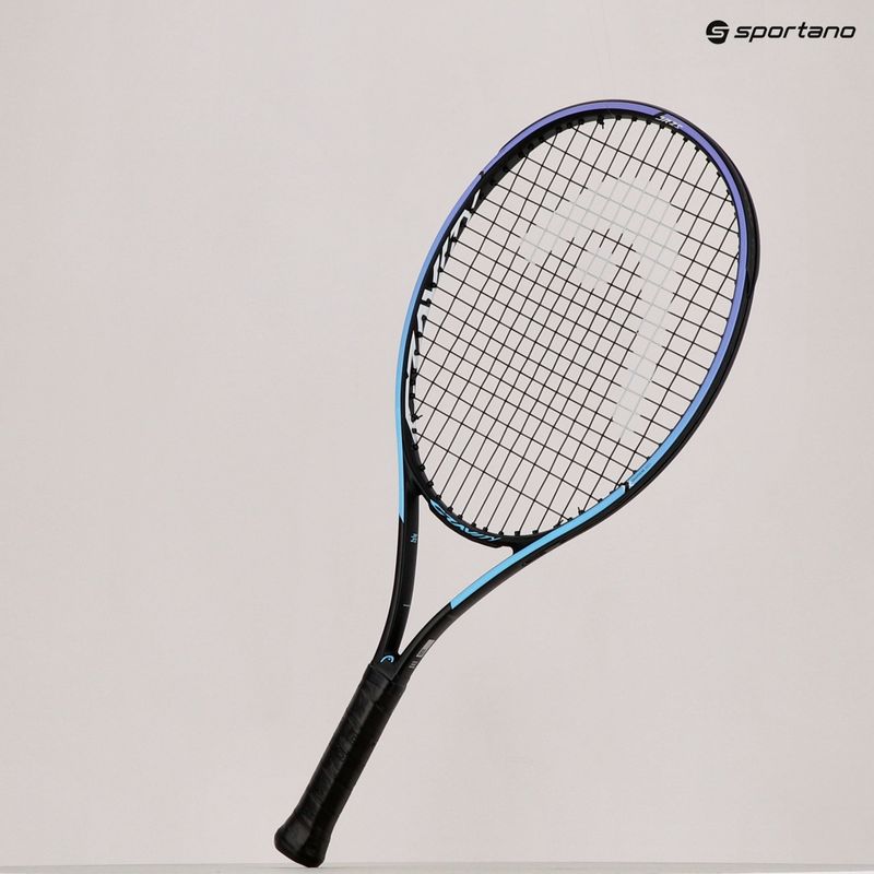 Detská tenisová raketa HEAD Gravity Jr.25 black/blue 235511 8