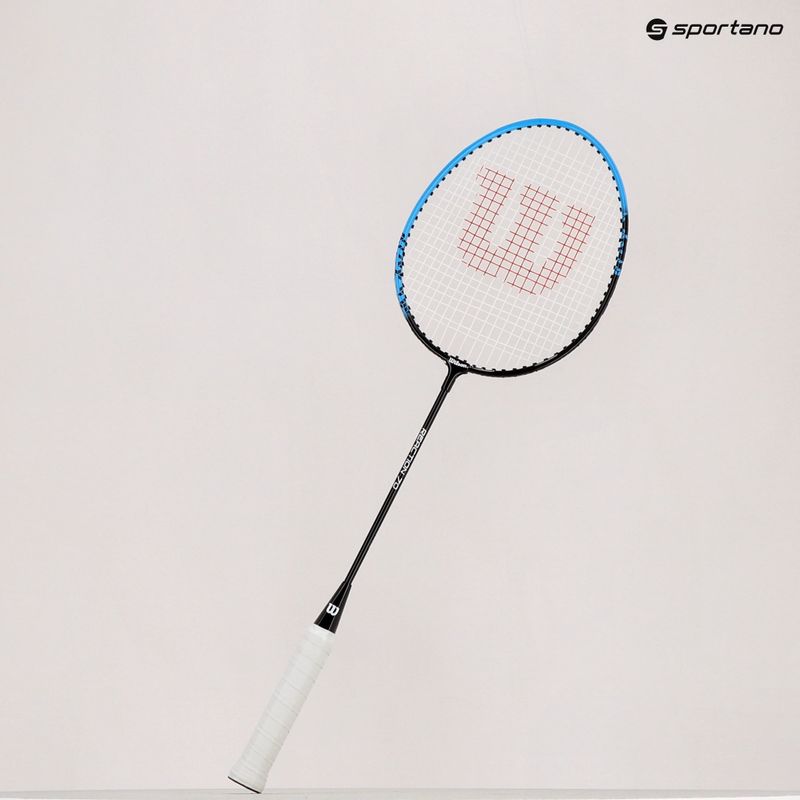 Bedmintonová raketa Wilson Reaction 70 čierna WR042010H 5