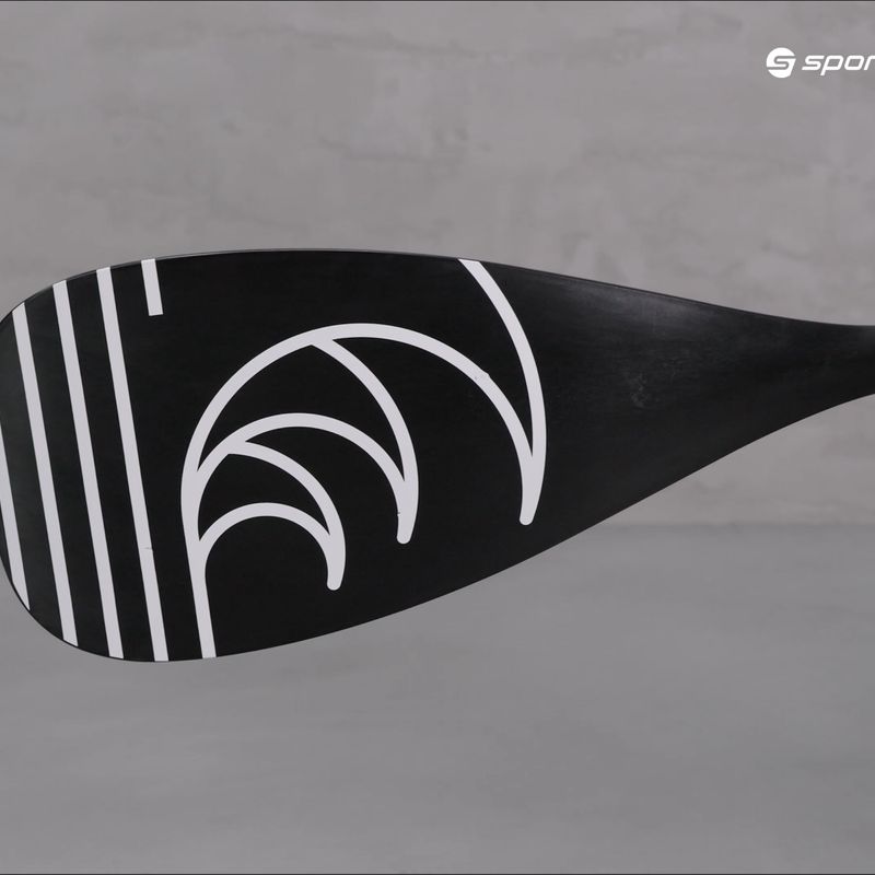 AQUASTIC 3-dielne SUP pádlo 170-220 cm čierne AQS-SPD002 12