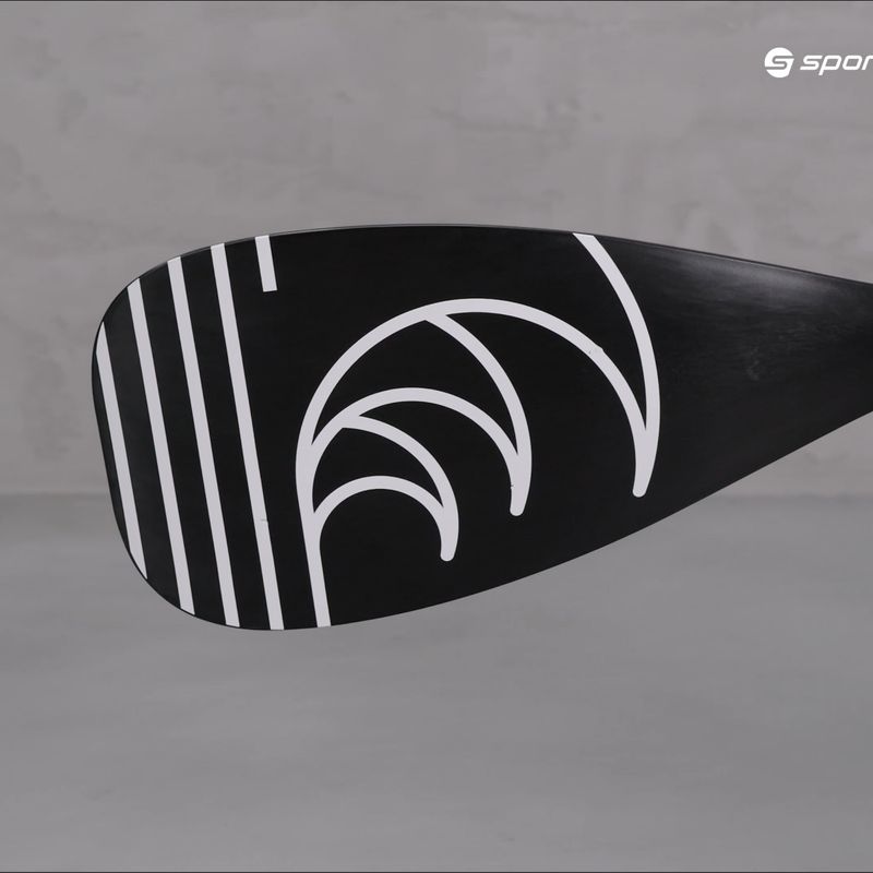 SUP 2-dielne pádlo AQUASTIC 170-220 cm čierne AQS-SPD003 13