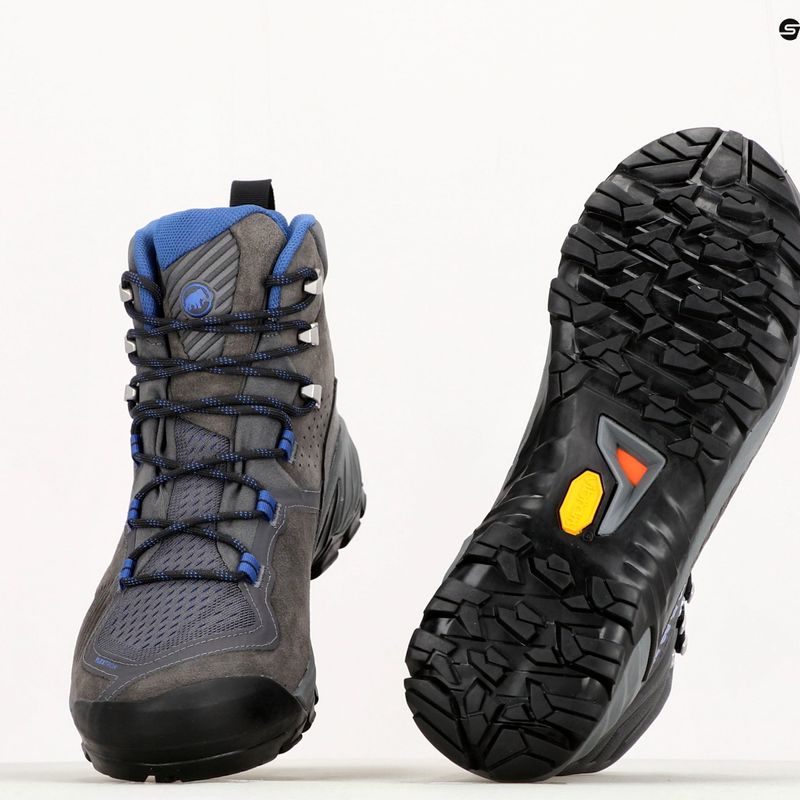 MAMMUT pánske trekové topánky Sapuen High GTX sivá 10