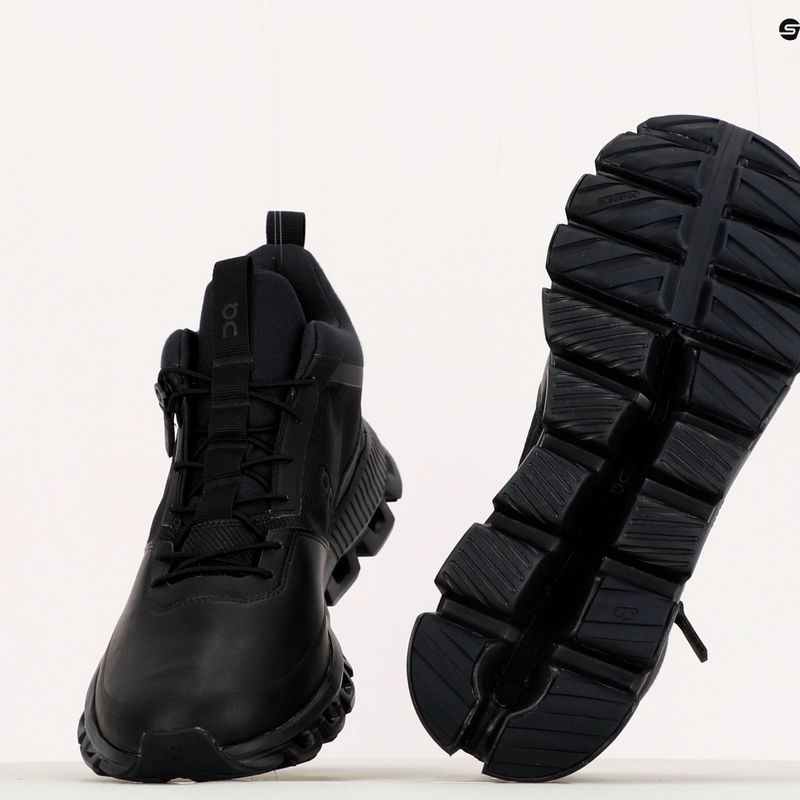 Pánska bežecká obuv On Cloud Hi Waterproof čierna 2899674 15