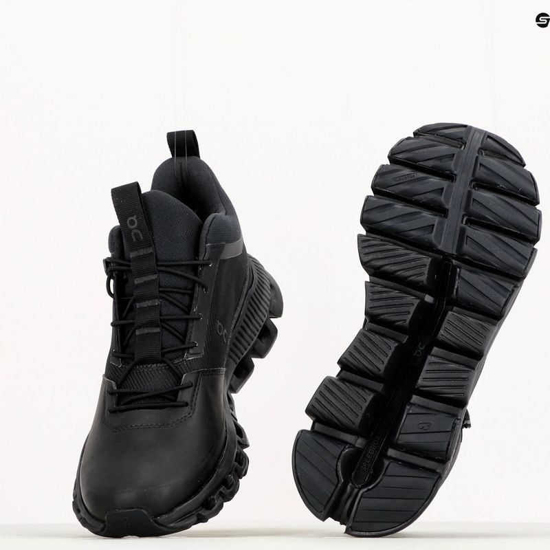Dámska bežecká obuv On Cloud Hi Waterproof čierna 2899672 13