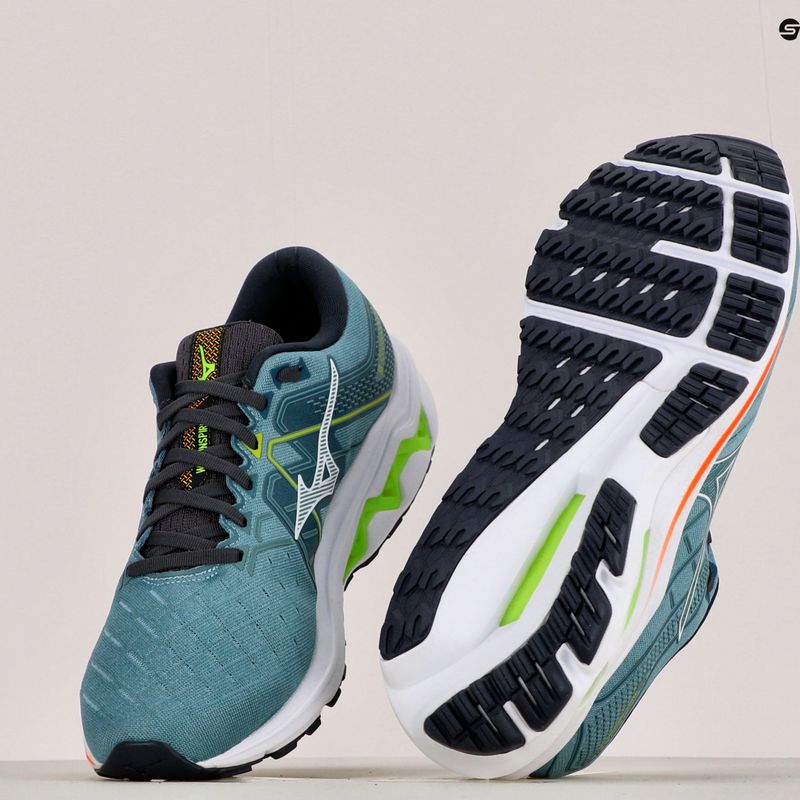 Pánska bežecká obuv Mizuno Wave Inspire 18 modrá J1GC22441 16