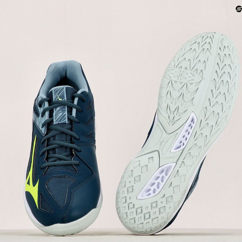 Pánska volejbalová obuv Mizuno Thunder Blade 3 modrá V1GA21738 11