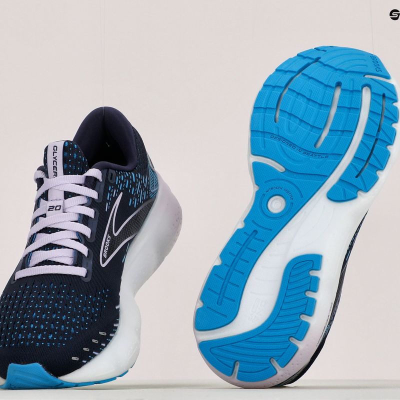 Dámska bežecká obuv Brooks Glycerin 2 tmavomodro-modrá 123691B499 11
