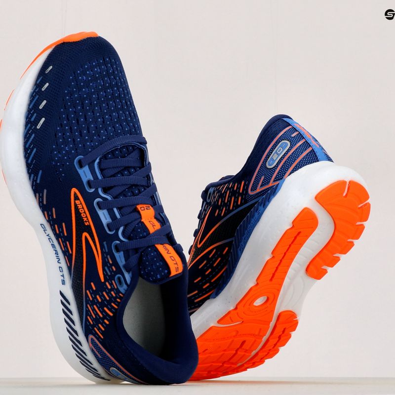 Pánska bežecká obuv Brooks Glycerin GTS 2 tmavomodrá 113831D444 15
