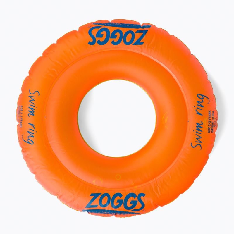 Detský kruh na plávanie Zoggs Swim Ring oranžový 465275ORGN2-3 2