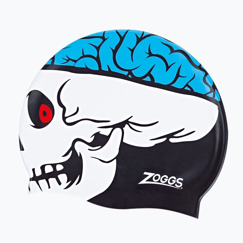 Detská plavecká čiapka Zoggs Character Silicone Jr s lebkou