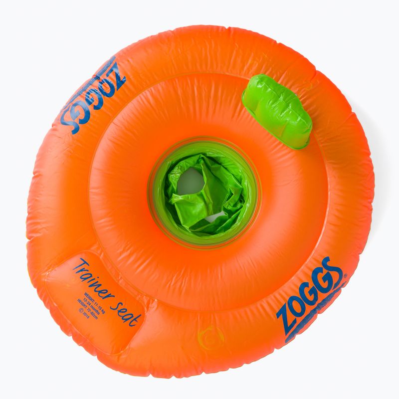 Detské plávacie koleso Zoggs Trainer Seat oranžové 465381 2