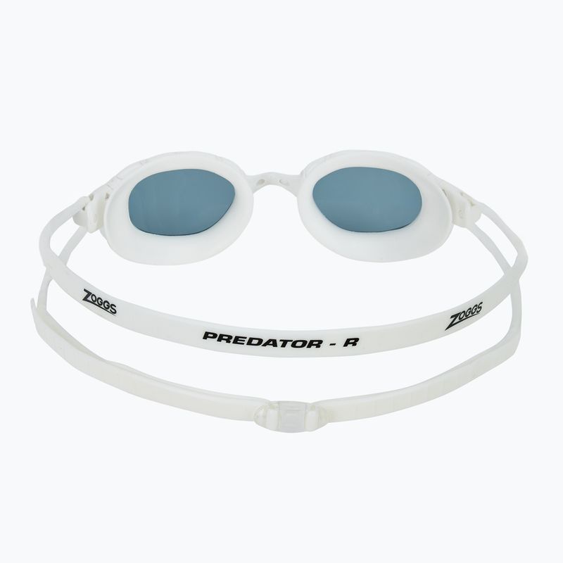 Plavecké okuliare Zoggs Predator white/ white/ tint smoke 4
