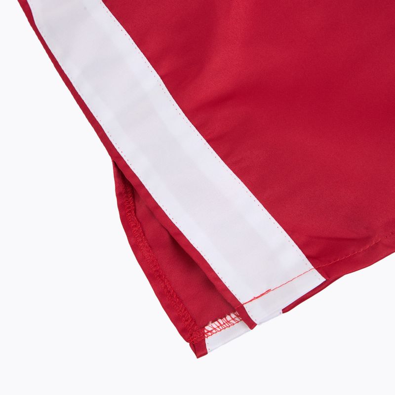 Pánske boxerkové šortky Cleto Reyes Satin Boxing red/white 4