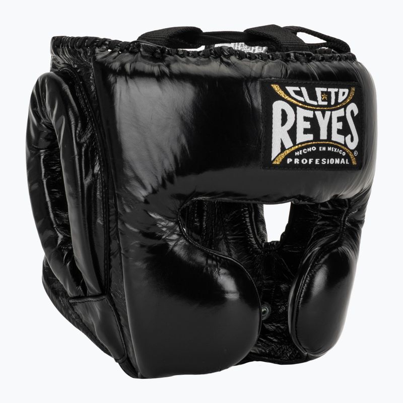 Boxerská prilba Cleto Reyes Cheek Protectors Leather black